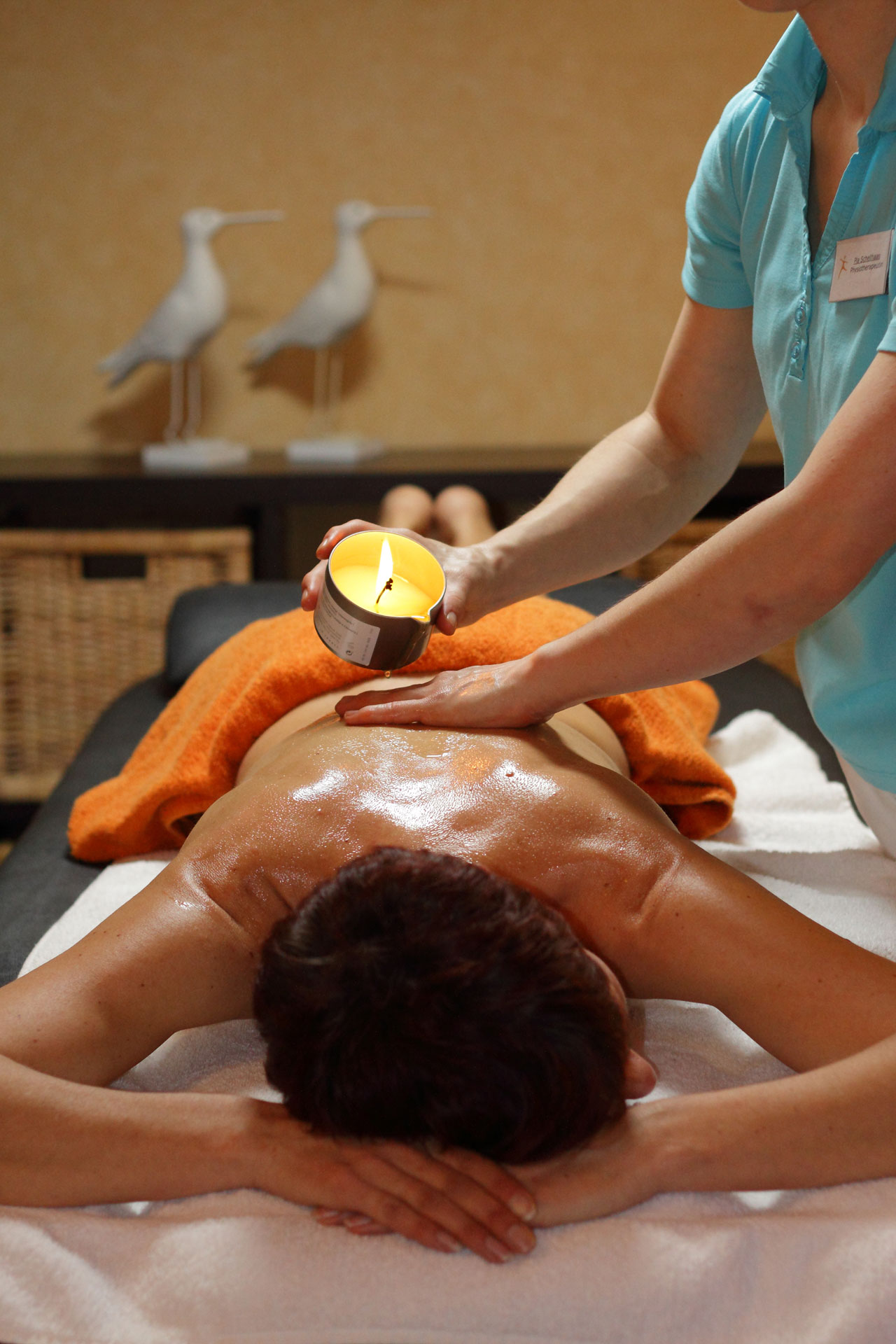 Kerzenmassage