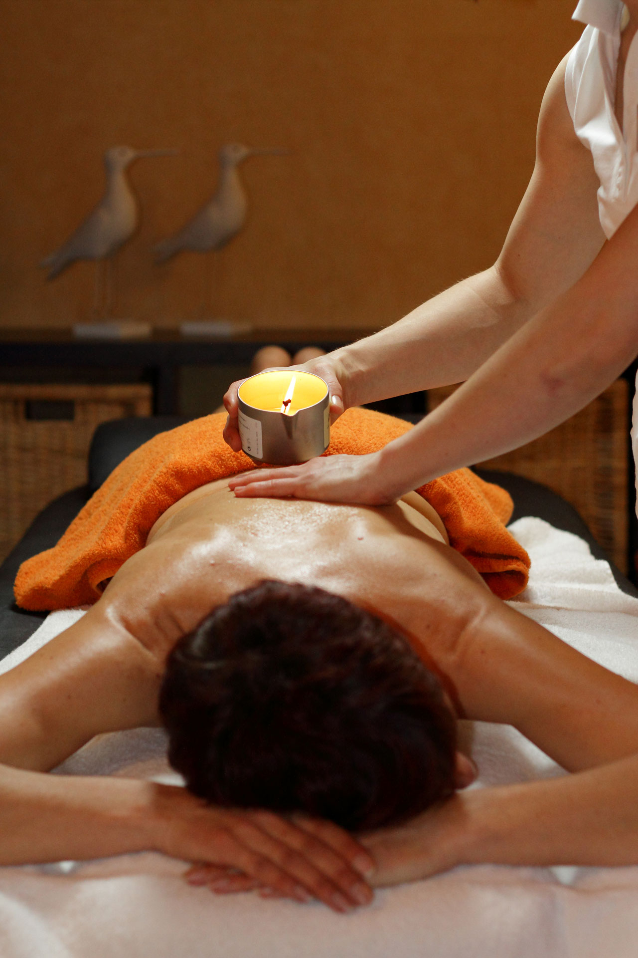 Kerzenmassage